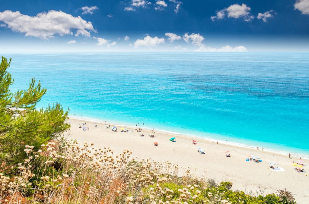  Milos plaža Lefkada 